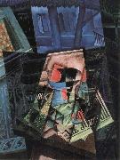 Juan Gris The still life in front of Window oil painting picture wholesale